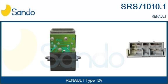 Sando SRS71010.1 Resistor, interior blower SRS710101