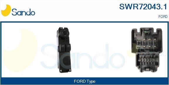 Sando SWR72043.1 Power window button SWR720431