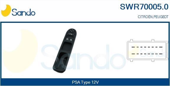 Sando SWR70005.0 Power window button SWR700050