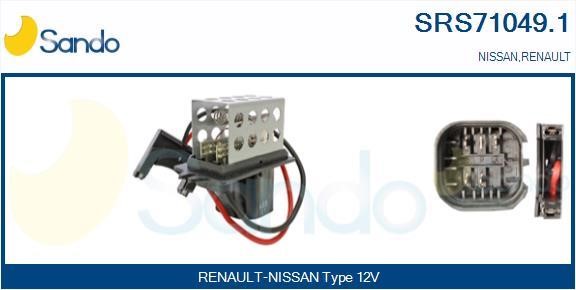 Sando SRS71049.1 Resistor, interior blower SRS710491
