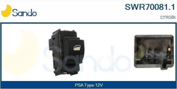 Sando SWR70081.1 Power window button SWR700811