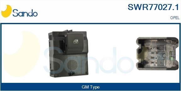 Sando SWR77027.1 Power window button SWR770271