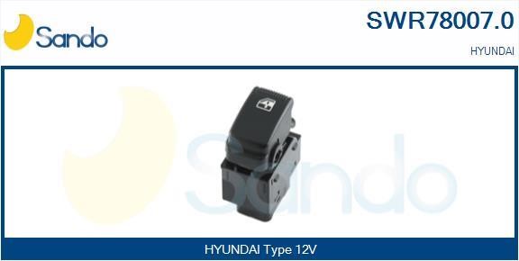 Sando SWR78007.0 Power window button SWR780070