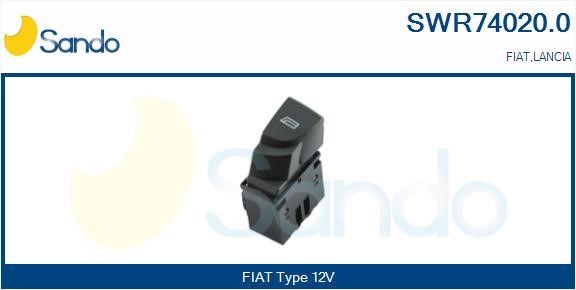 Sando SWR74020.0 Power window button SWR740200