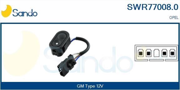 Sando SWR77008.0 Power window button SWR770080