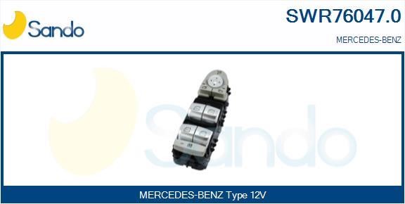 Sando SWR76047.0 Power window button SWR760470