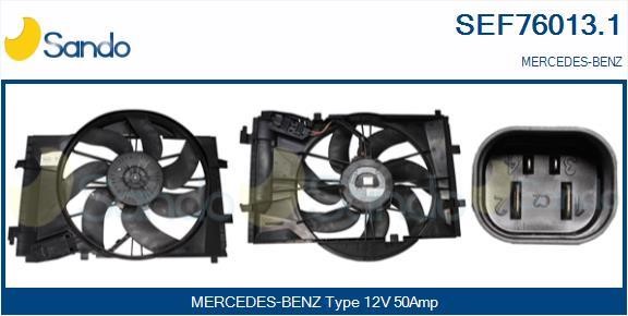Sando SEF76013.1 Electric Motor, radiator fan SEF760131