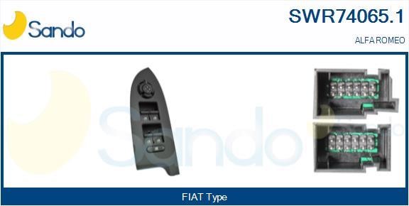 Sando SWR74065.1 Power window button SWR740651