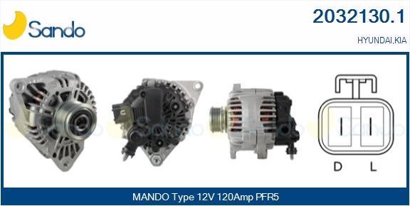 Sando 2032130.1 Alternator 20321301