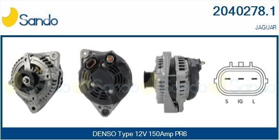 Sando 2040278.1 Alternator 20402781