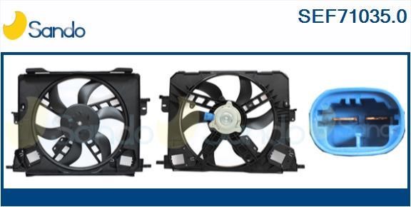Sando SEF71035.0 Electric Motor, radiator fan SEF710350