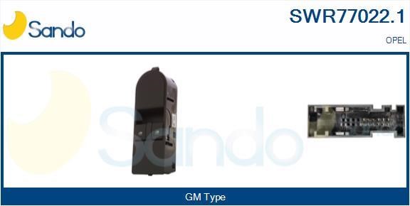 Sando SWR77022.1 Power window button SWR770221