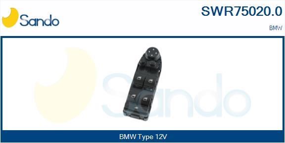 Sando SWR75020.0 Power window button SWR750200