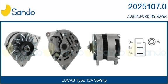 Sando 2025107.0 Alternator 20251070