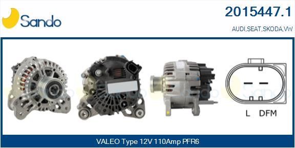 Sando 2015447.1 Alternator 20154471