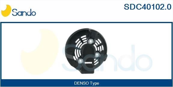 Sando SDC40102.0 Alternator cover back SDC401020