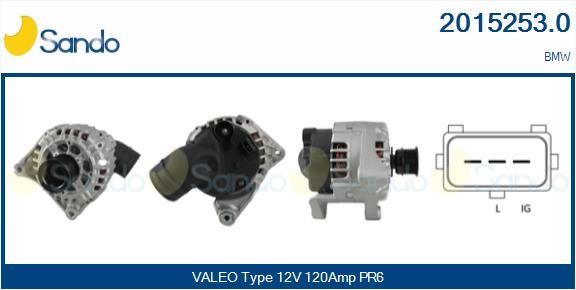 Sando 2015253.0 Alternator 20152530