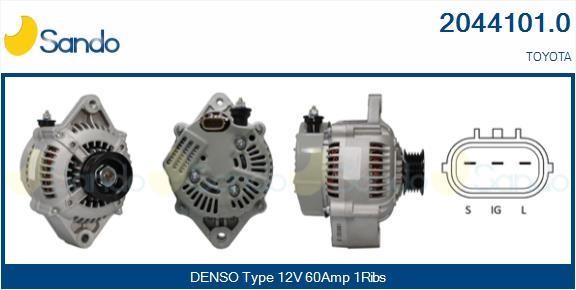 Sando 2044101.0 Alternator 20441010