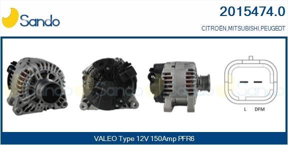 Sando 2015474.0 Alternator 20154740