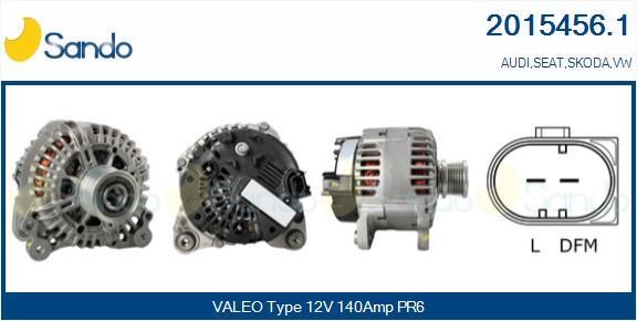 Sando 2015456.1 Alternator 20154561