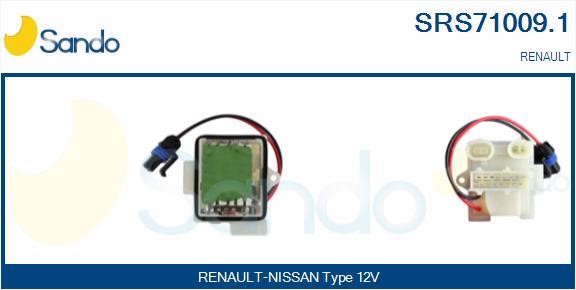 Sando SRS71009.1 Resistor, interior blower SRS710091