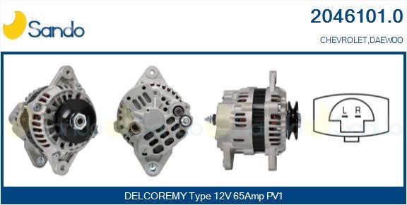 Sando 2046101.0 Alternator 20461010