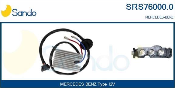 Sando SRS76000.0 Resistor, interior blower SRS760000