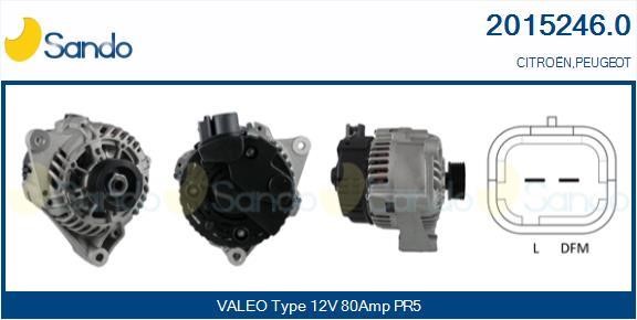 Sando 2015246.0 Alternator 20152460