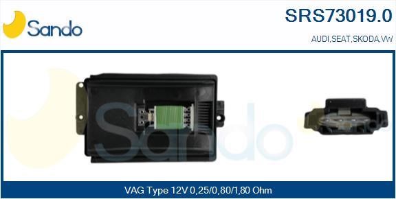 Sando SRS73019.0 Resistor, interior blower SRS730190