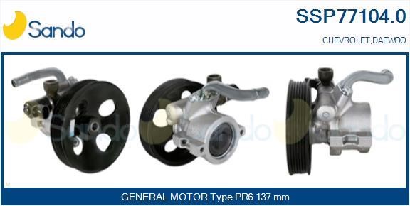 Sando SSP77104.0 Hydraulic Pump, steering system SSP771040