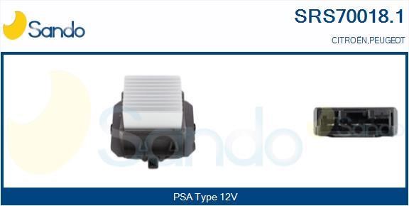 Sando SRS70018.1 Resistor, interior blower SRS700181