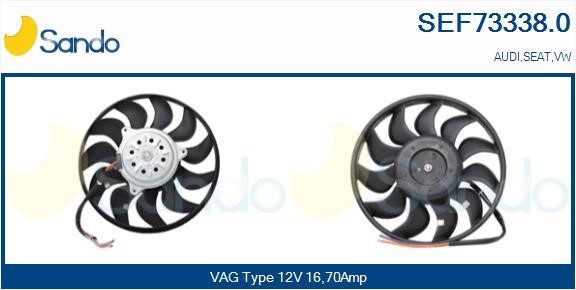 Sando SEF73338.0 Hub, engine cooling fan wheel SEF733380