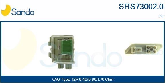Sando SRS73002.0 Resistor, interior blower SRS730020