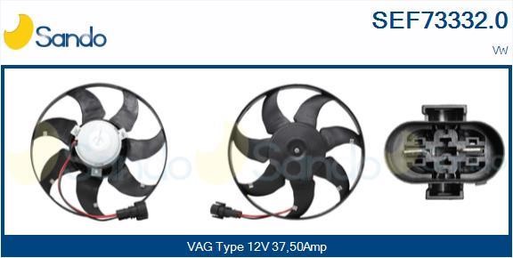 Sando SEF73332.0 Hub, engine cooling fan wheel SEF733320