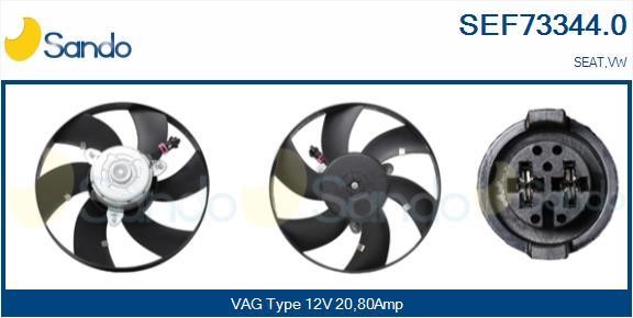 Sando SEF73344.0 Hub, engine cooling fan wheel SEF733440