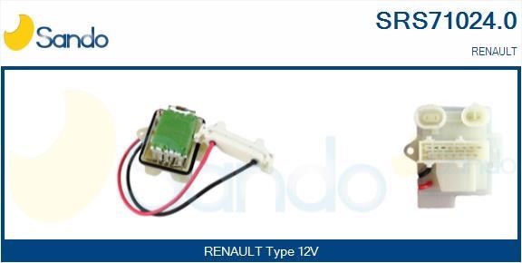 Sando SRS71024.0 Resistor, interior blower SRS710240