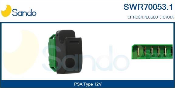 Sando SWR70053.1 Power window button SWR700531