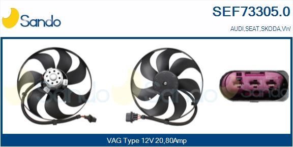 Sando SEF73305.0 Hub, engine cooling fan wheel SEF733050