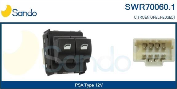 Sando SWR70060.1 Power window button SWR700601
