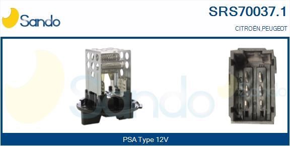 Sando SRS70037.1 Resistor, interior blower SRS700371