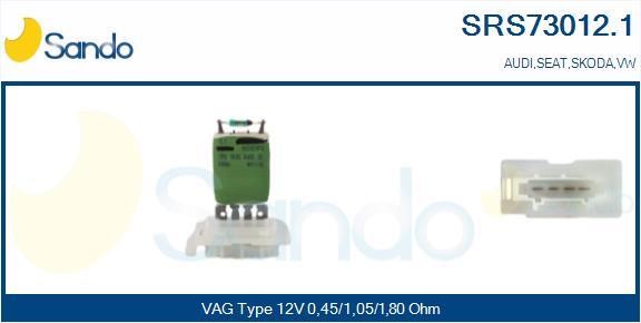 Sando SRS73012.1 Resistor, interior blower SRS730121