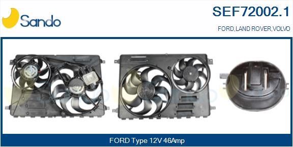 Sando SEF72002.1 Electric Motor, radiator fan SEF720021