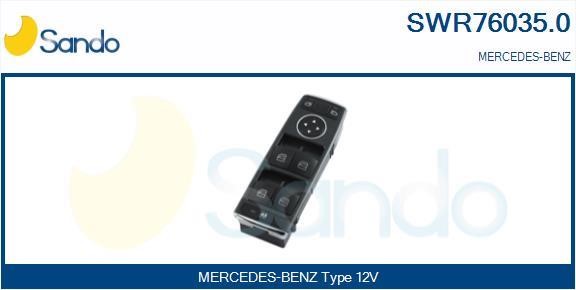 Sando SWR76035.0 Power window button SWR760350
