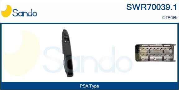 Sando SWR70039.1 Power window button SWR700391