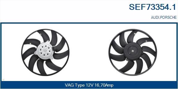 Sando SEF73354.1 Hub, engine cooling fan wheel SEF733541