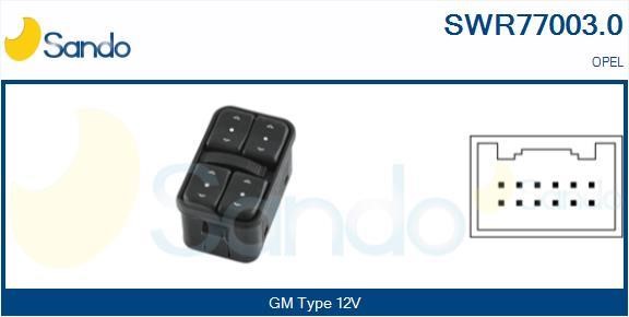 Sando SWR77003.0 Power window button SWR770030