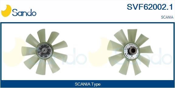 Sando SVF62002.1 Clutch, radiator fan SVF620021