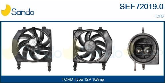 Sando SEF72019.0 Electric Motor, radiator fan SEF720190