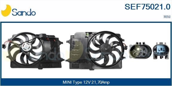 Sando SEF75021.0 Electric Motor, radiator fan SEF750210