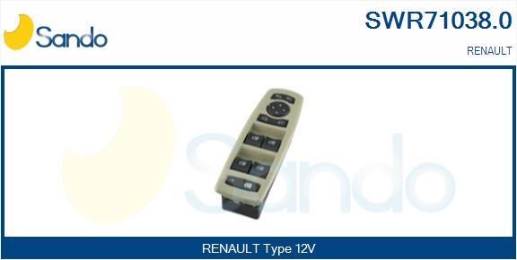 Sando SWR71038.0 Power window button SWR710380